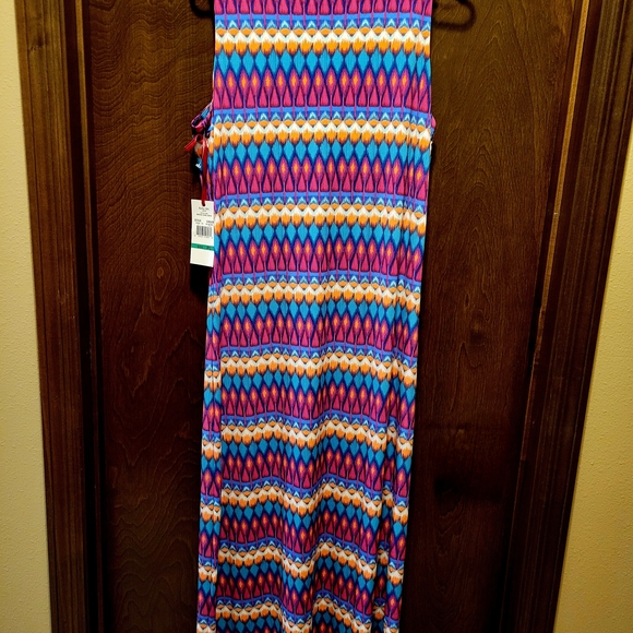 Ruby Rd. Colorful Patterned Dress NWT - Picture 4 of 7
